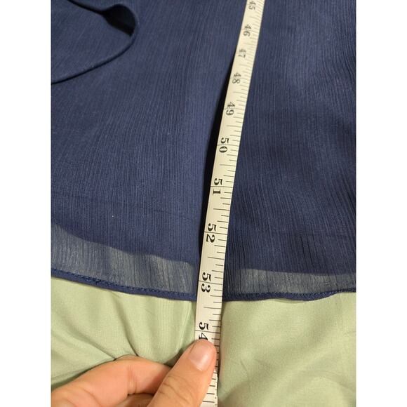 David's bridal size 4 women's navy blue formal dress - Picture 12 of 12